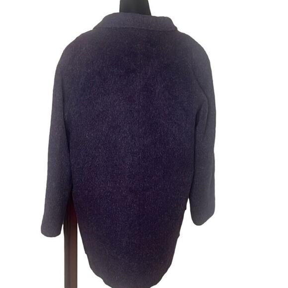 VTG PAVILION PETITE LINED DOUBLE BREASTED 100%‎ PEA COAT SIZE L - Picture 2 of 7